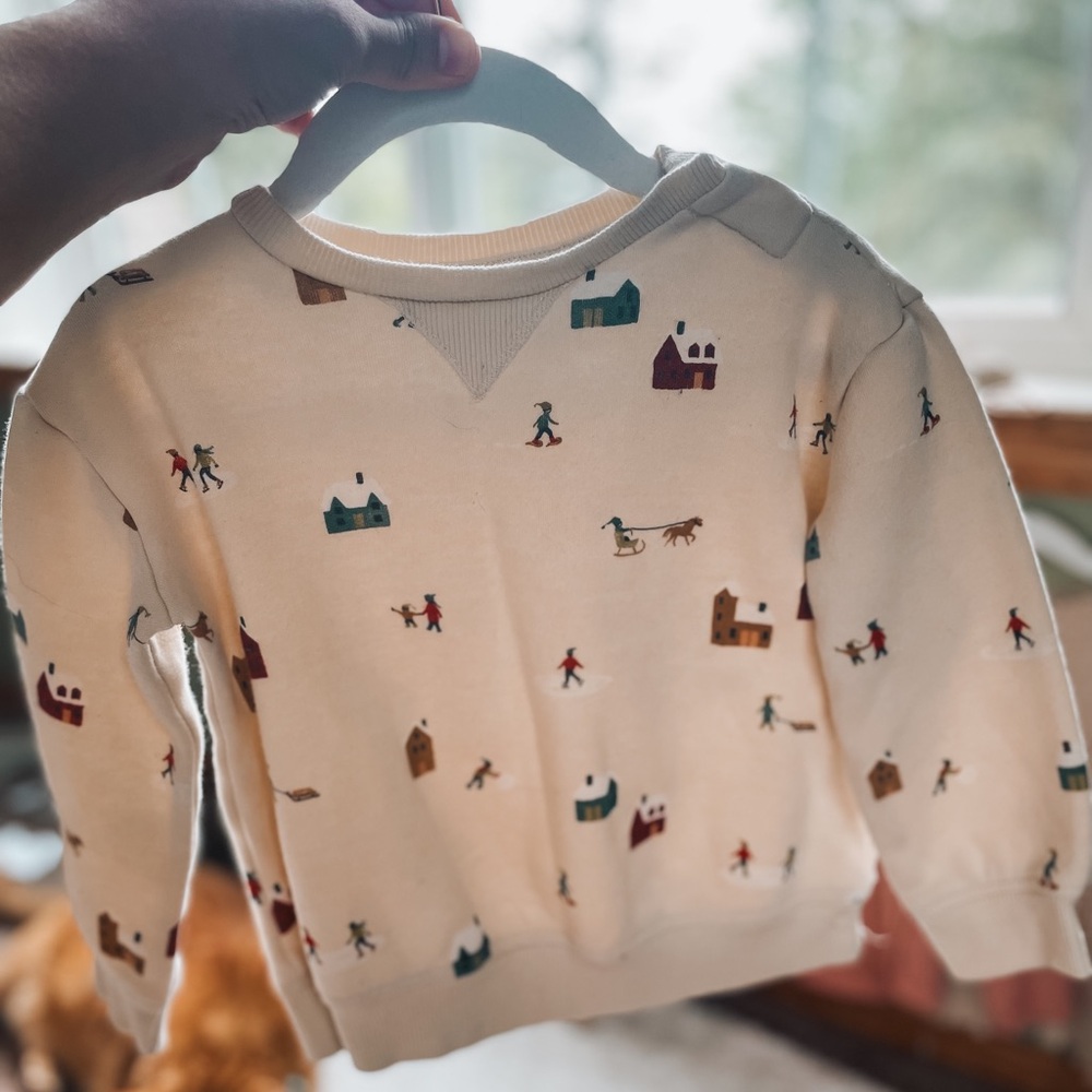 24M • Lauren Conrad Little Co Neutral Christmas Sweater